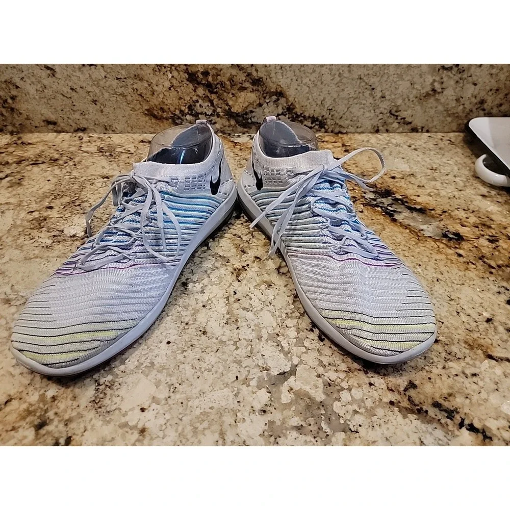Nike Free Transform Flyknit Womens Size 12 US Running Shoes Trainers 833410-002